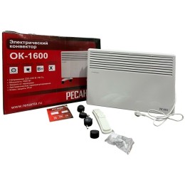 Конвектор РЕСАНТА ОК-1600 [67/4/2] 220-230В, 50Гц, крепление на стенку + на ножках , 800/1600 Вт, 